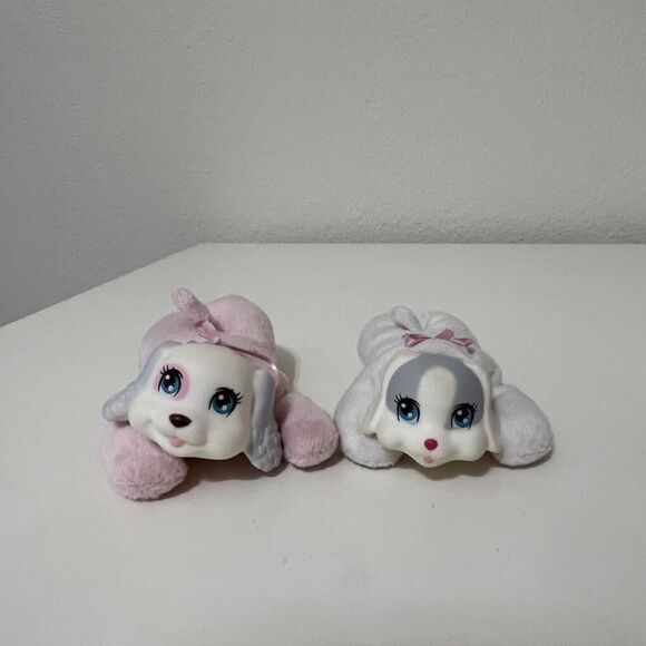 Puppy Surprise Baby Dog Puppies Lot of 7 Runt Barks Pink White Purple - Picture 5 of 10